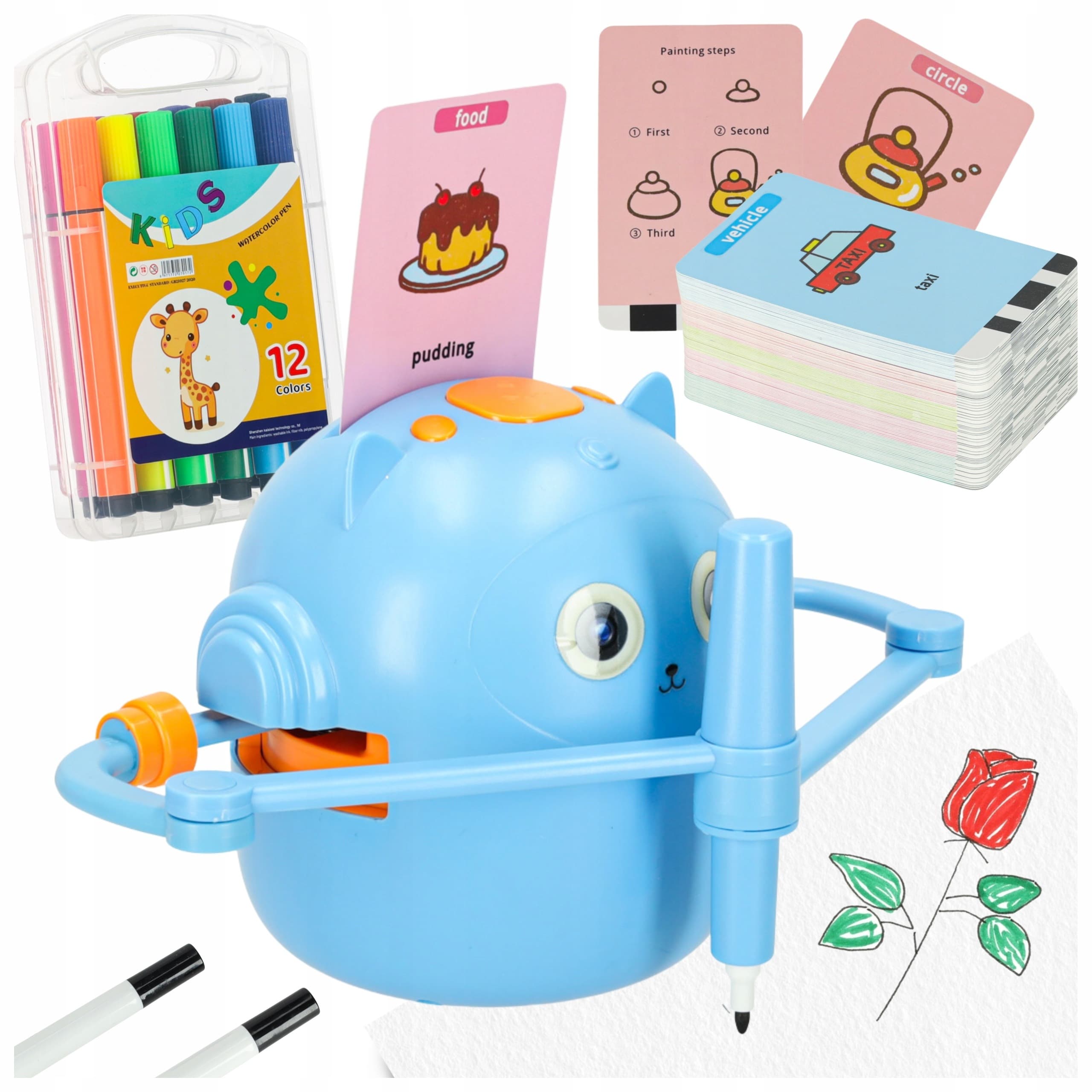 Rysuś - Robot Edukacyjny Do Rysowania I Nauki Angielskiego